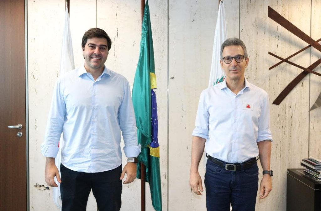 Zema garante a Franco Cartafina recursos de mais de R$ 8,5 milhões para a construção de heliponto em Uberaba